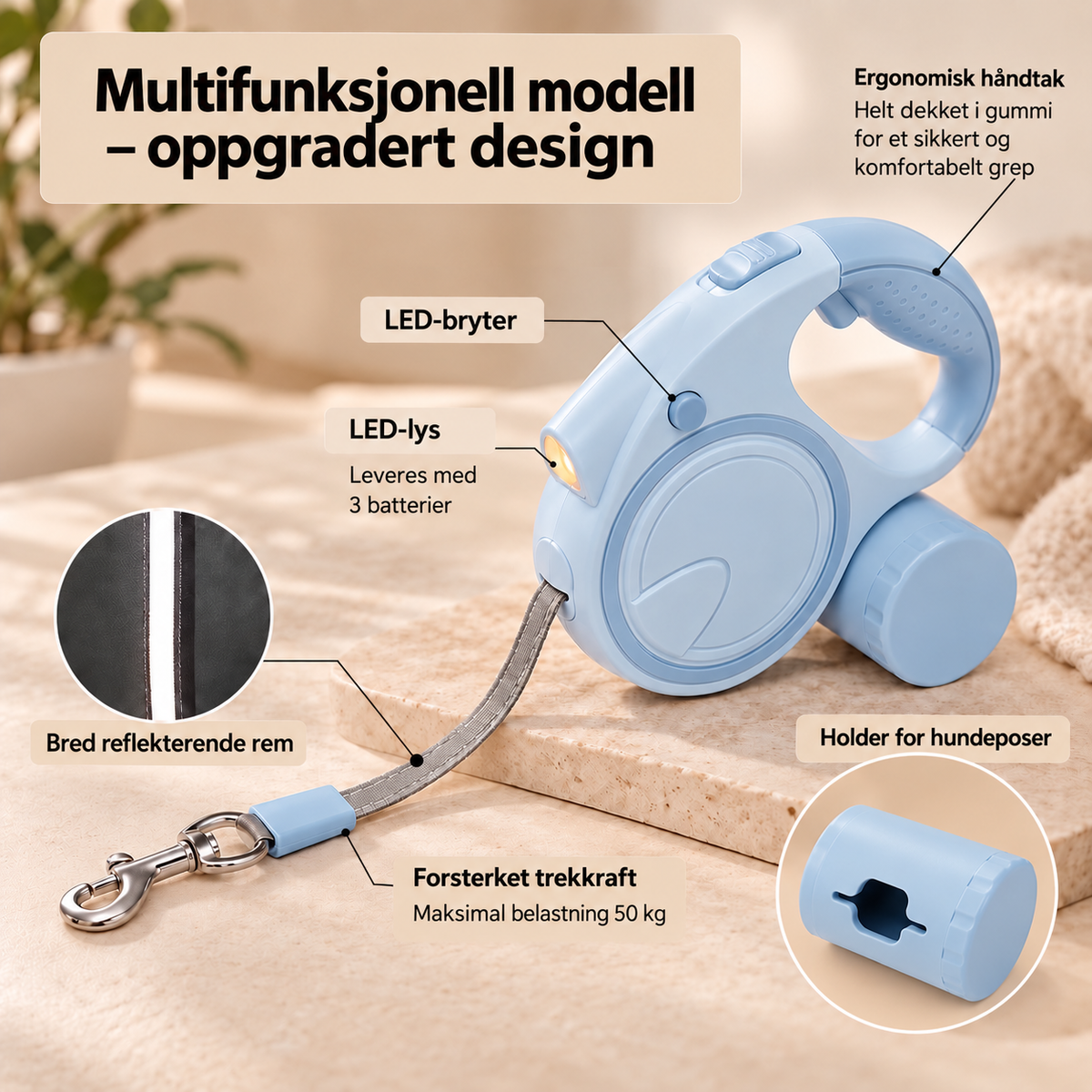 Maxi Hundebånd