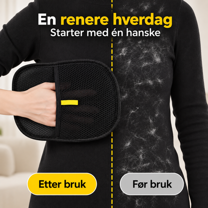 Pels- og hårfjerningshanske